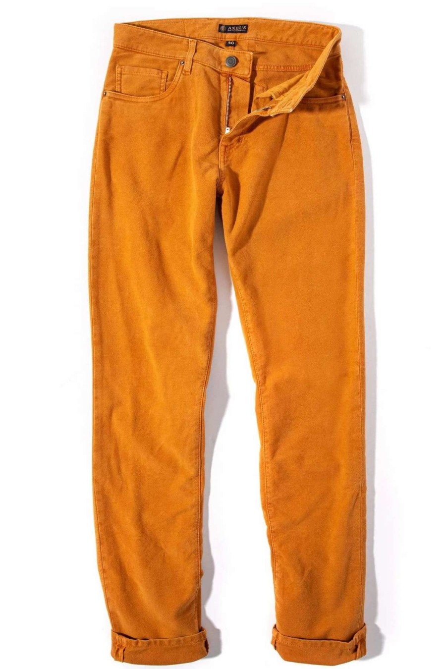 Pants & Denim * | Axels Premium Denim Silverton Moleskin Pants In Papaya