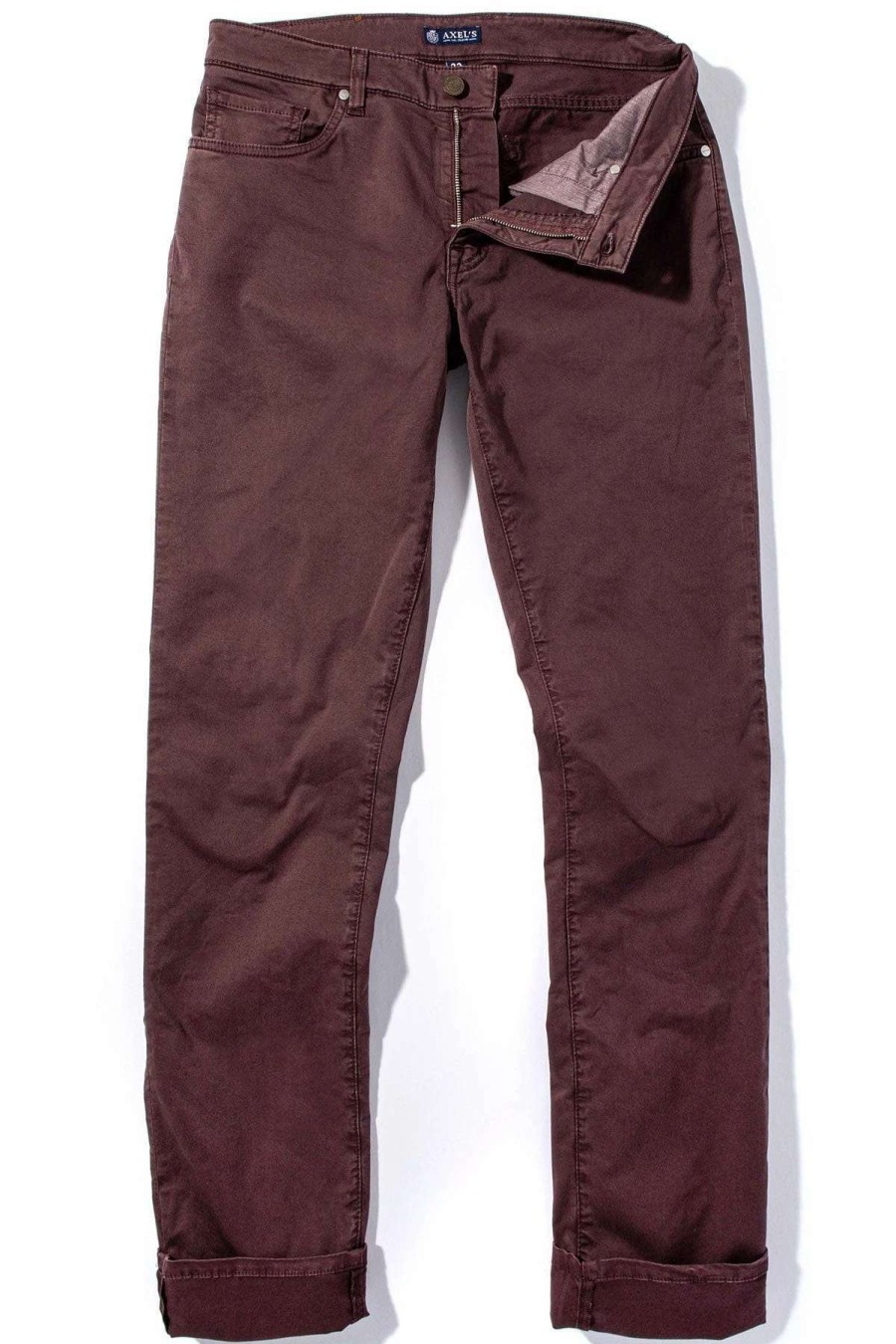 Pants & Denim * | Axels Premium Denim Flagstaff Performance Denim In Mosto