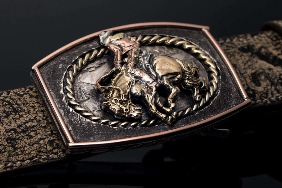 Accessories * | Comstock Heritage Preston Ranch Rodeo Silver/Gold