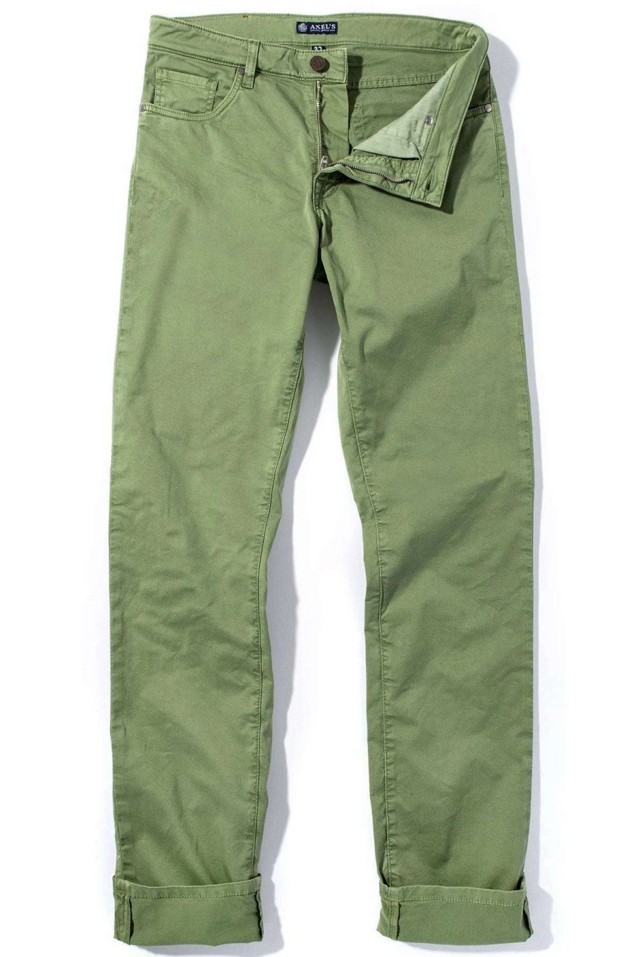 Pants & Denim * | Axels Premium Denim Flagstaff Performance Denim In Menta