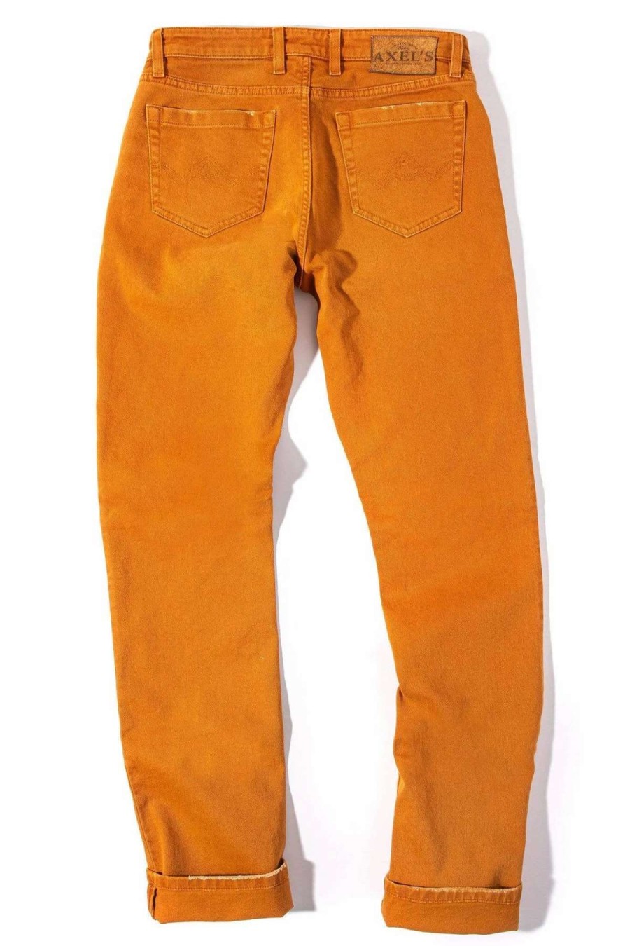 Pants & Denim * | Axels Premium Denim Silverton Colored Denim In Papaya