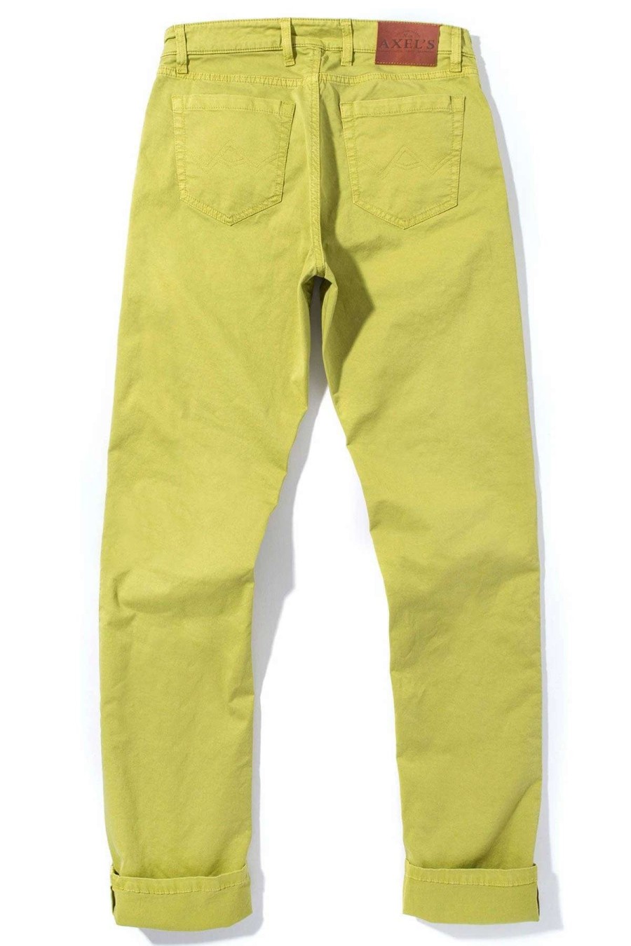 Pants & Denim * | Axels Premium Denim Flagstaff Performance Denim In Lime