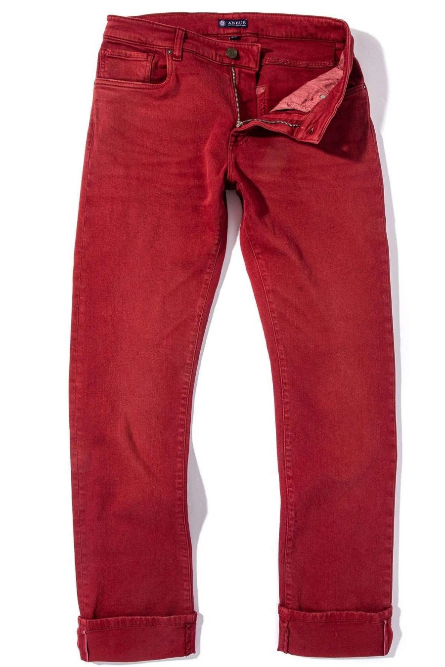 Pants & Denim * | Axels Premium Denim Tucson Selvedge Denim In Cherry