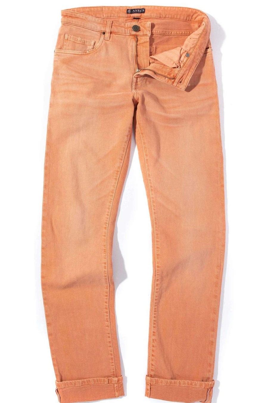 Pants & Denim * | Axels Premium Denim Tucson Selvedge Denim In Arancio