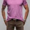 Cotton Tees * | Georg Roth Siena Cotton V Neck In Plum