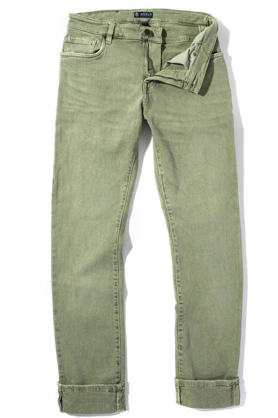 Pants & Denim * | Axels Premium Denim Tucson Selvedge Denim In Menta