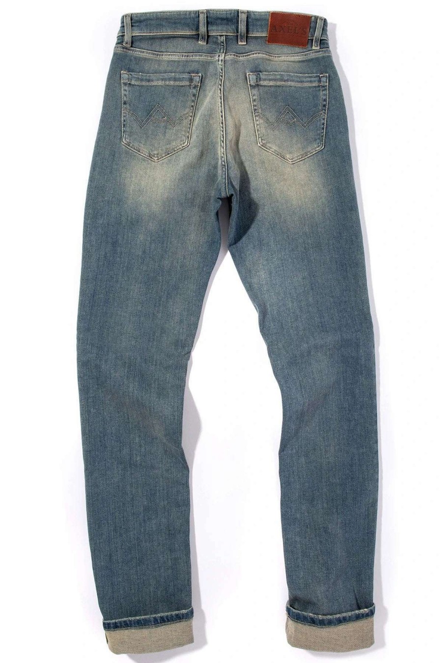 Pants & Denim * | Axels Premium Denim Sedona Denim In Mid Wash Blue