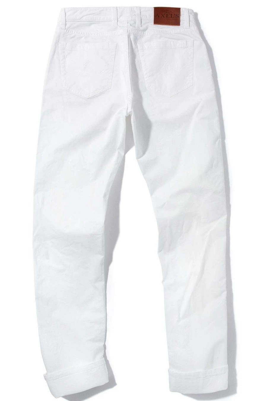 Pants & Denim * | Axels Premium Denim Flagstaff Performance Denim In Bianco