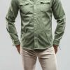 Snap Shirts * | Axels Premium Denim Ranger Denim Snap Shirt In Menta