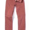 Pants & Denim * | Teleria Zed Ryland Rugged Soft Touch Cotton Jeans In Arancio