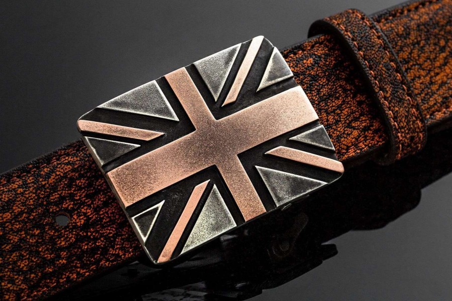 Accessories * | Comstock Heritage Mesa Union Jack Silver/Gold