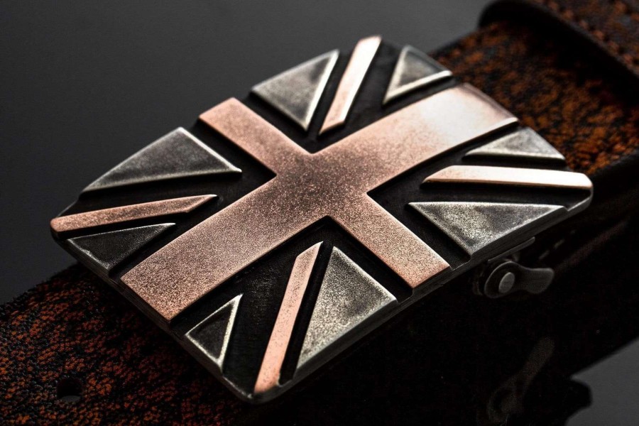 Accessories * | Comstock Heritage Mesa Union Jack Silver/Gold