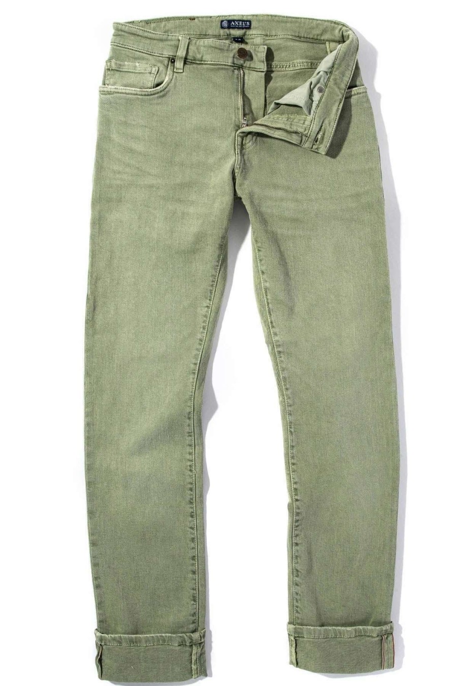 Pants & Denim * | Axels Premium Denim Tucson Selvedge Denim In Menta