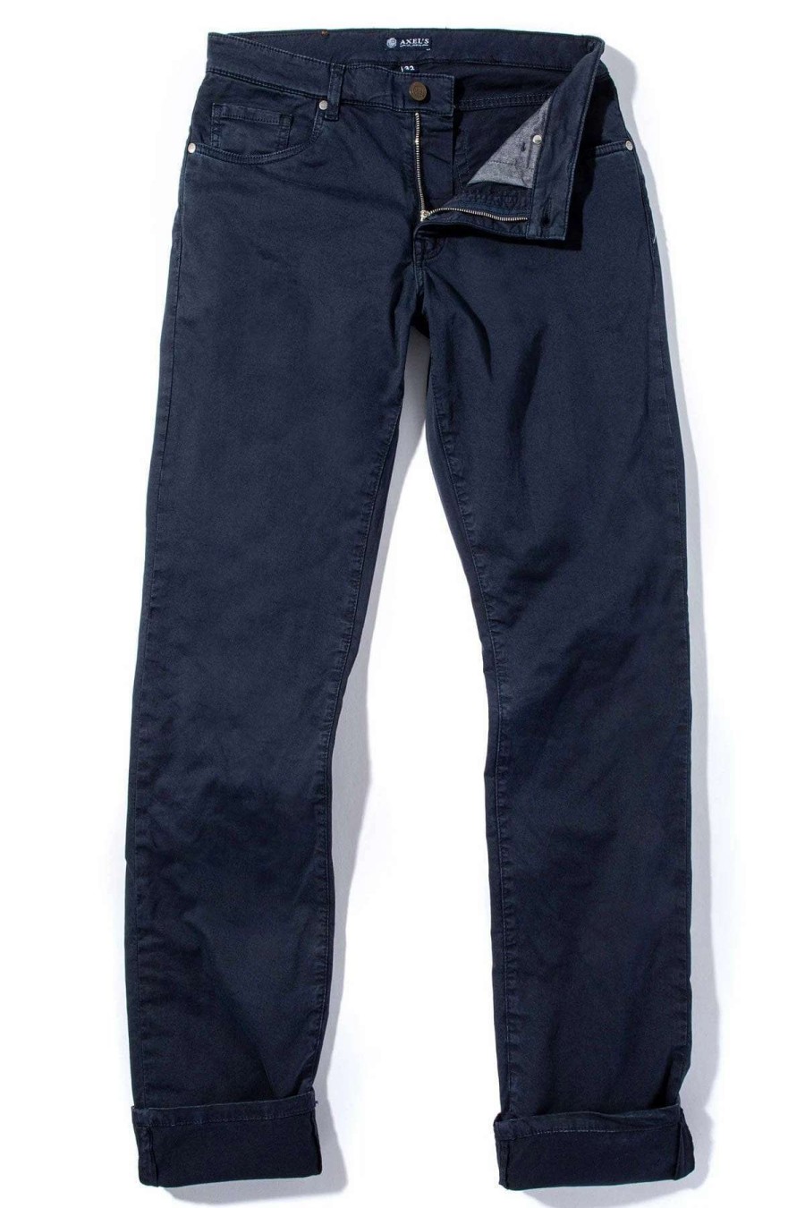 Pants & Denim * | Axels Premium Denim Flagstaff Performance Denim In Navy