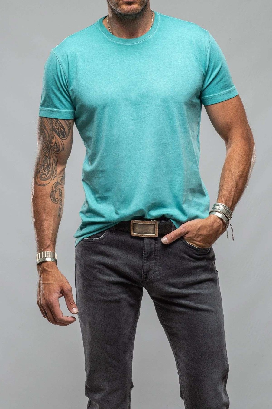 Cotton Tees * | Georg Roth Marco Crew In Mint